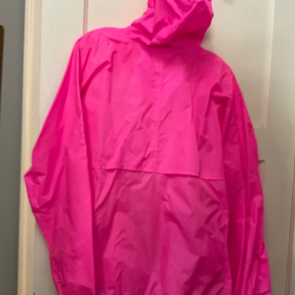 Women’s Large Hot Pink K Way Jacket Wind Breaker - Picture 4 of 7